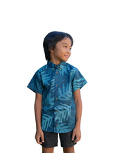 ONAONA KEIKI BLUE ALOHA SHIRT Shirts Hawaii's Finest 6/12 MONTHS 