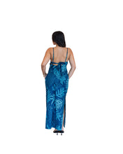 ONAONA WOMEN'S BLUE MAXI DRESS Shirts Hawaii's Finest 