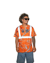 ORANGE HI-VIS TREE DRI-FIT T-SHIRT Jacket Hawaii's Finest X-SMALL 