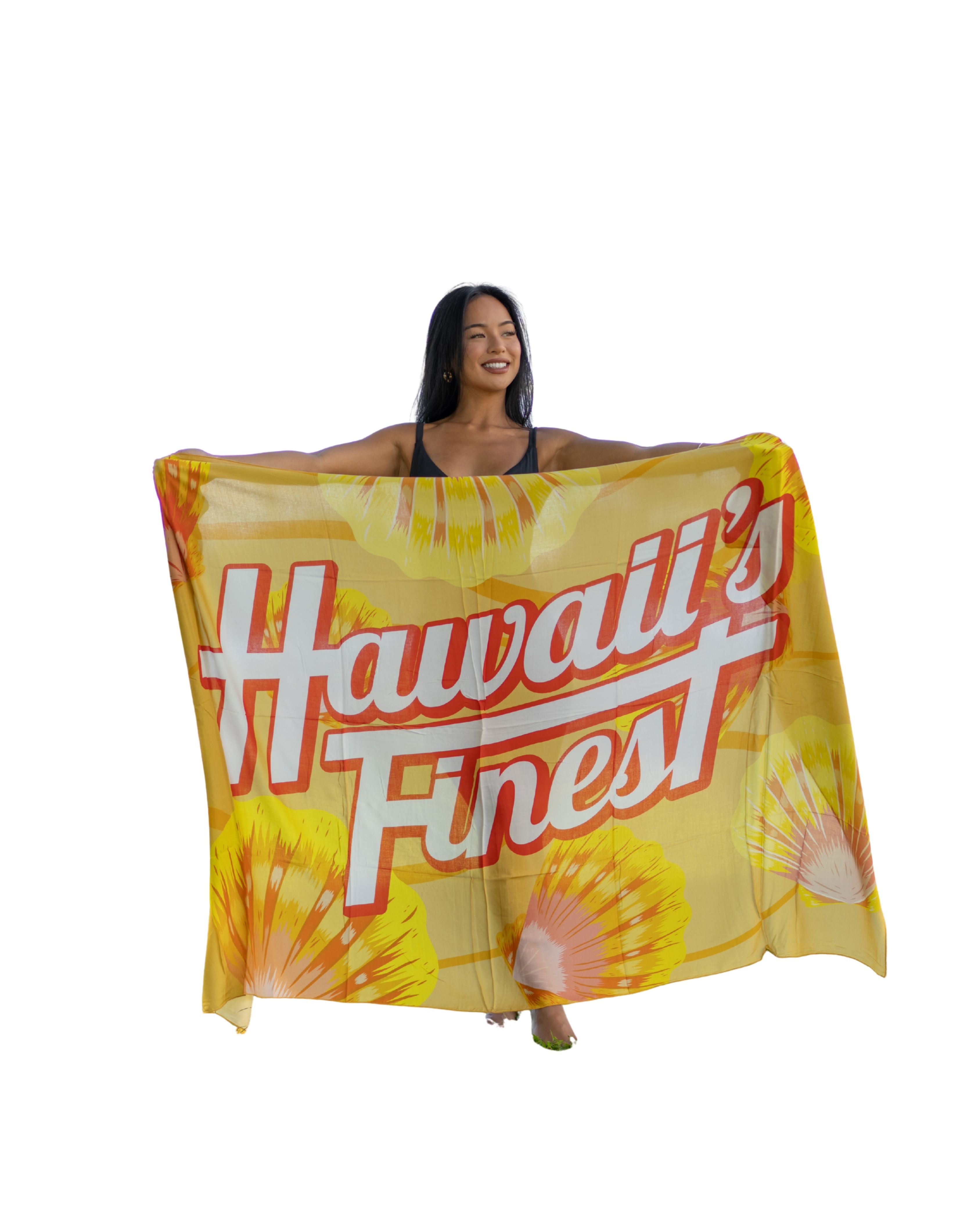 ORANGE SEASHELL PAREO Hawaii's Finest 