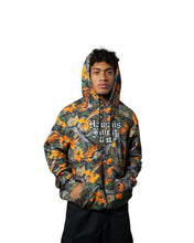 ORANGE TREE CAMO HOODIE Jacket Hawaii's Finest SMALL 