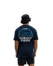 PALACE WREATH NAVY T-SHIRT Shirts Hawaii's Finest 