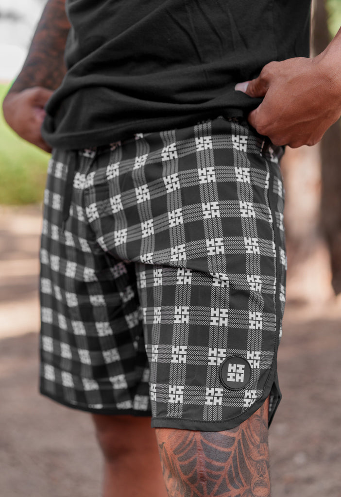 PALAKA BLACK BOARDSHORTS Shorts Hawaii's Finest 