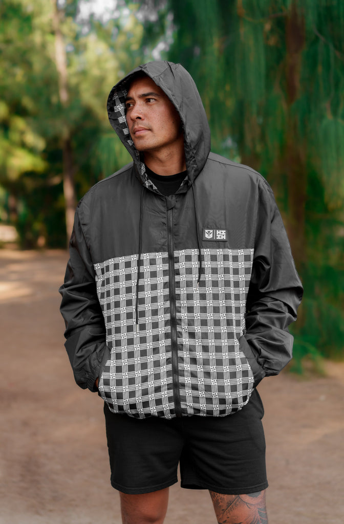 PALAKA BLACK WINDBREAKER Jersey Hawaii's Finest X-SMALL 