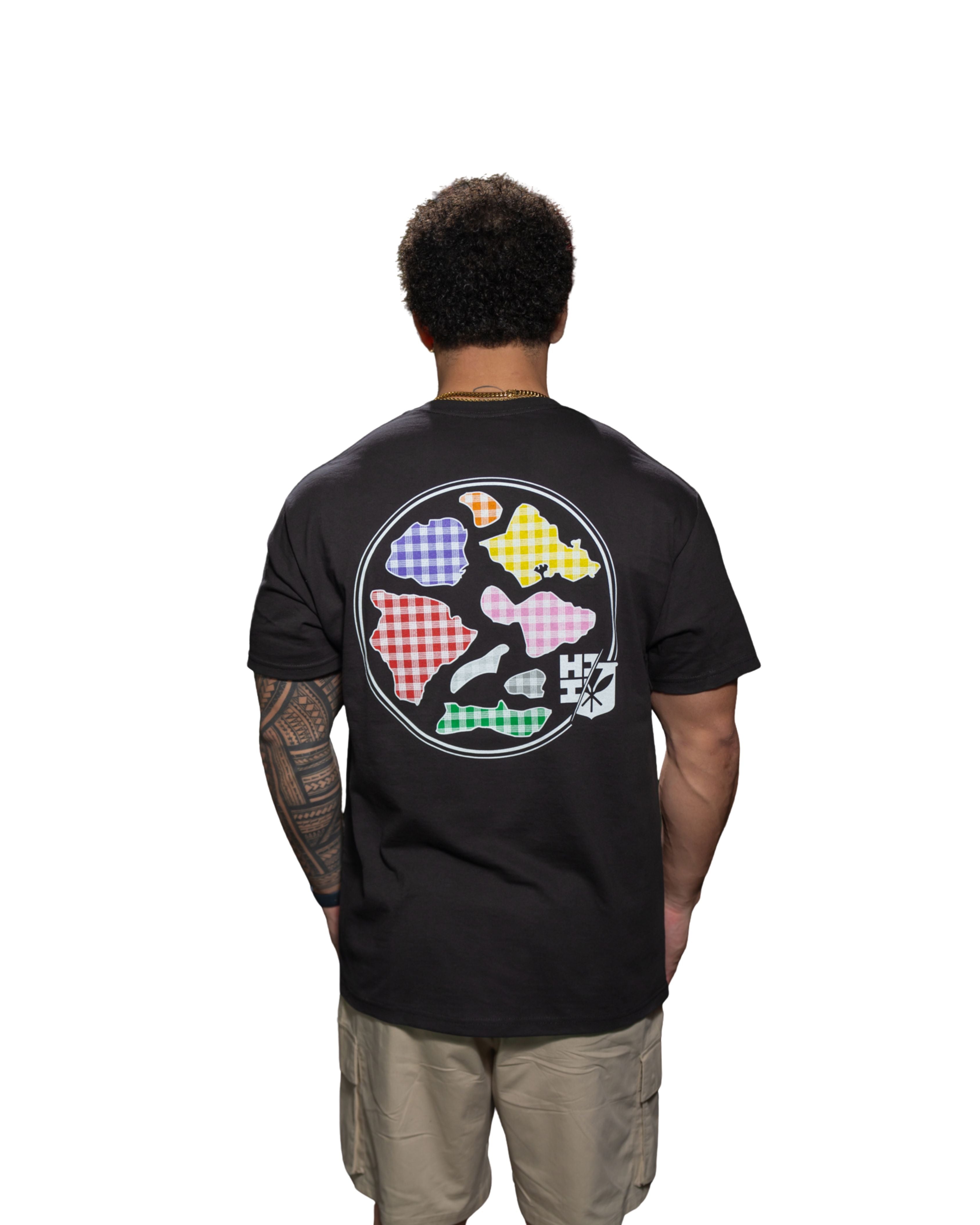 PALAKA ISLAND BLACK T-SHIRT Shirts Hawaii's Finest 