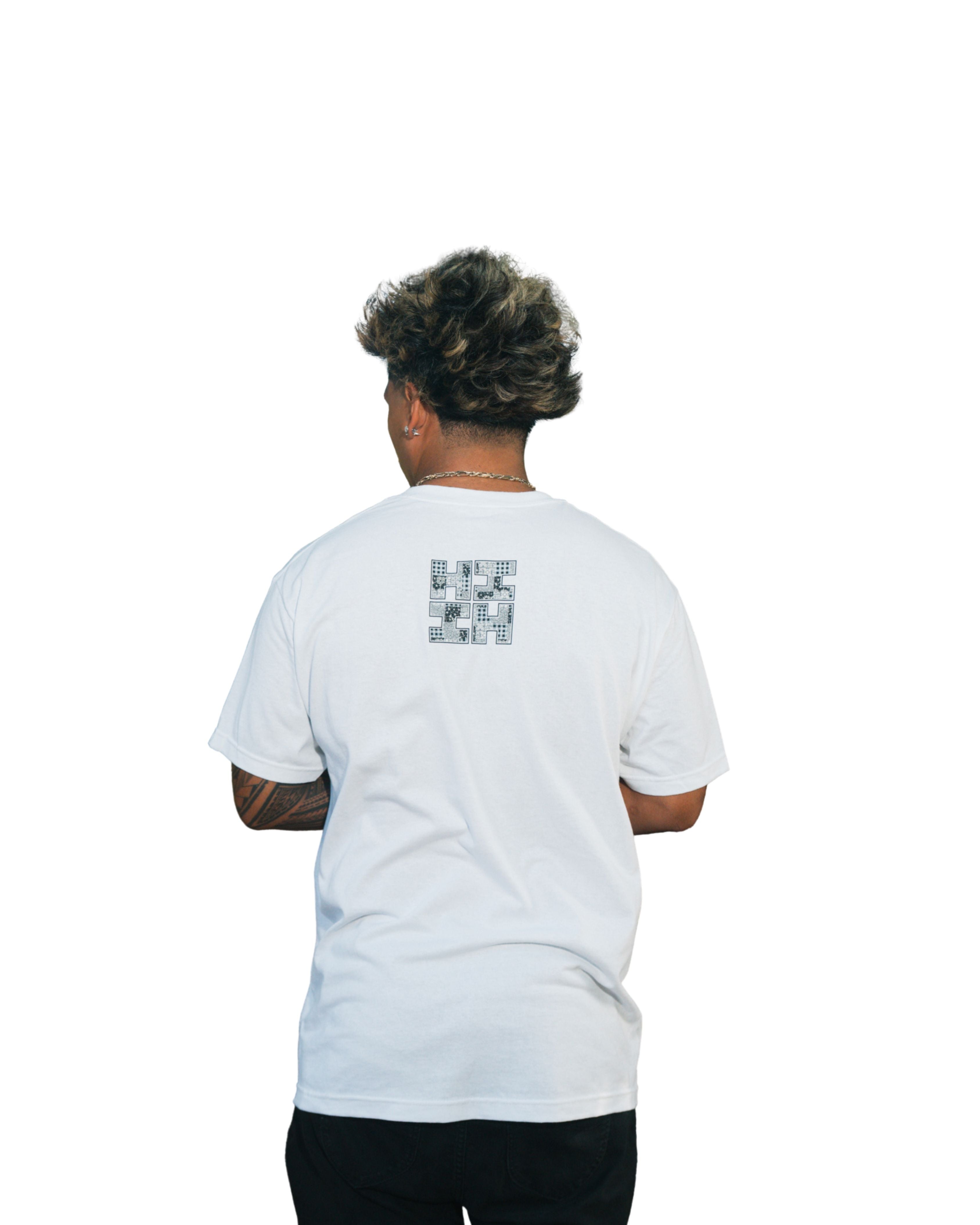 PALAKA QUILT LOGO BW T-SHIRT Shirts Hawaii's Finest 