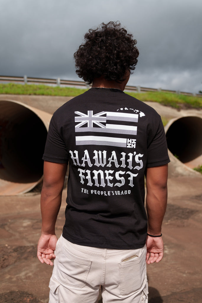 PEOPLE'S BRAND BW T-SHIRT Shirts Hawaii's Finest 