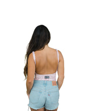 PINK PLUMERIA TANK BODYSUIT Hawaii's Finest 