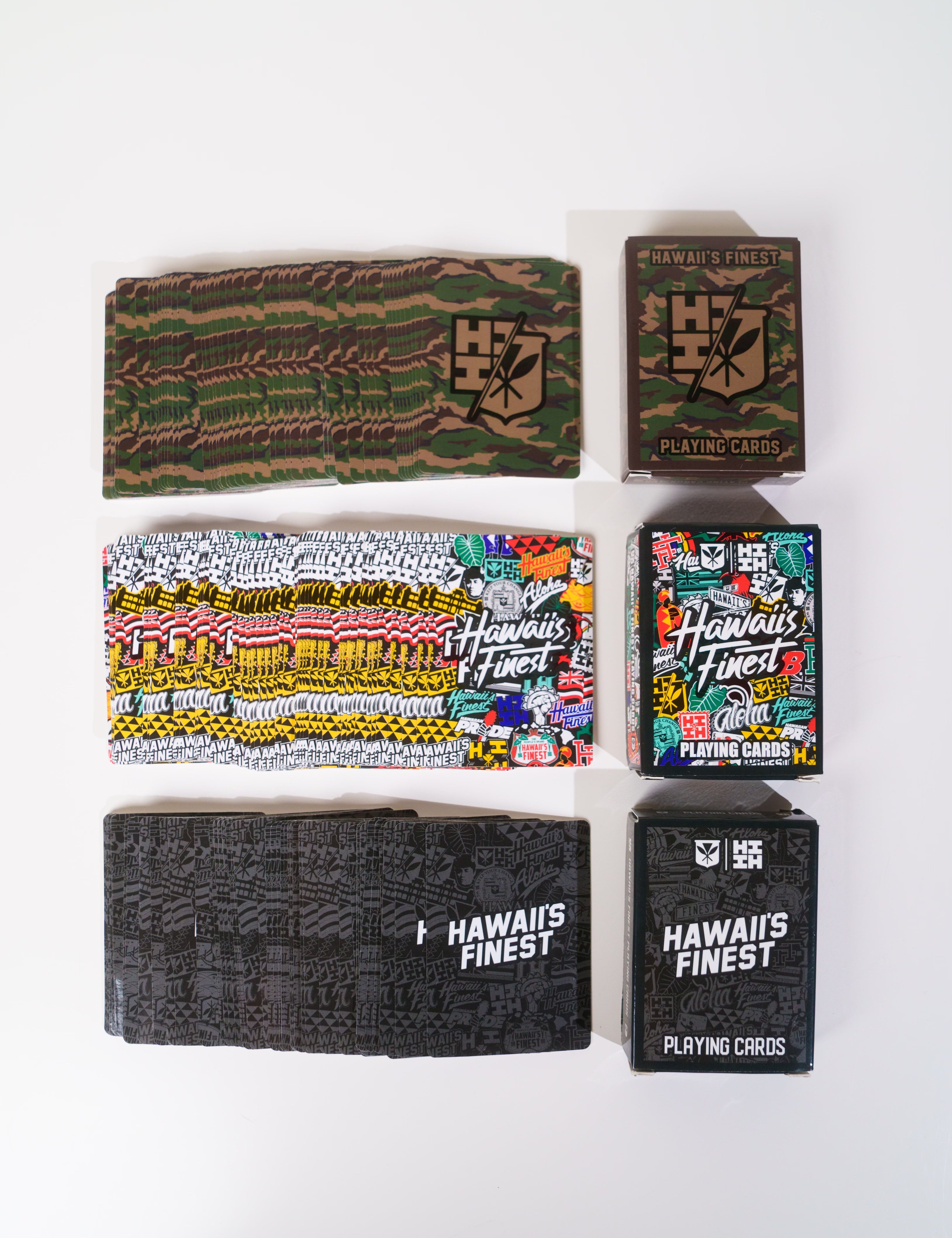 PLAYING CARDS Utility Hawaii's Finest CAMO 