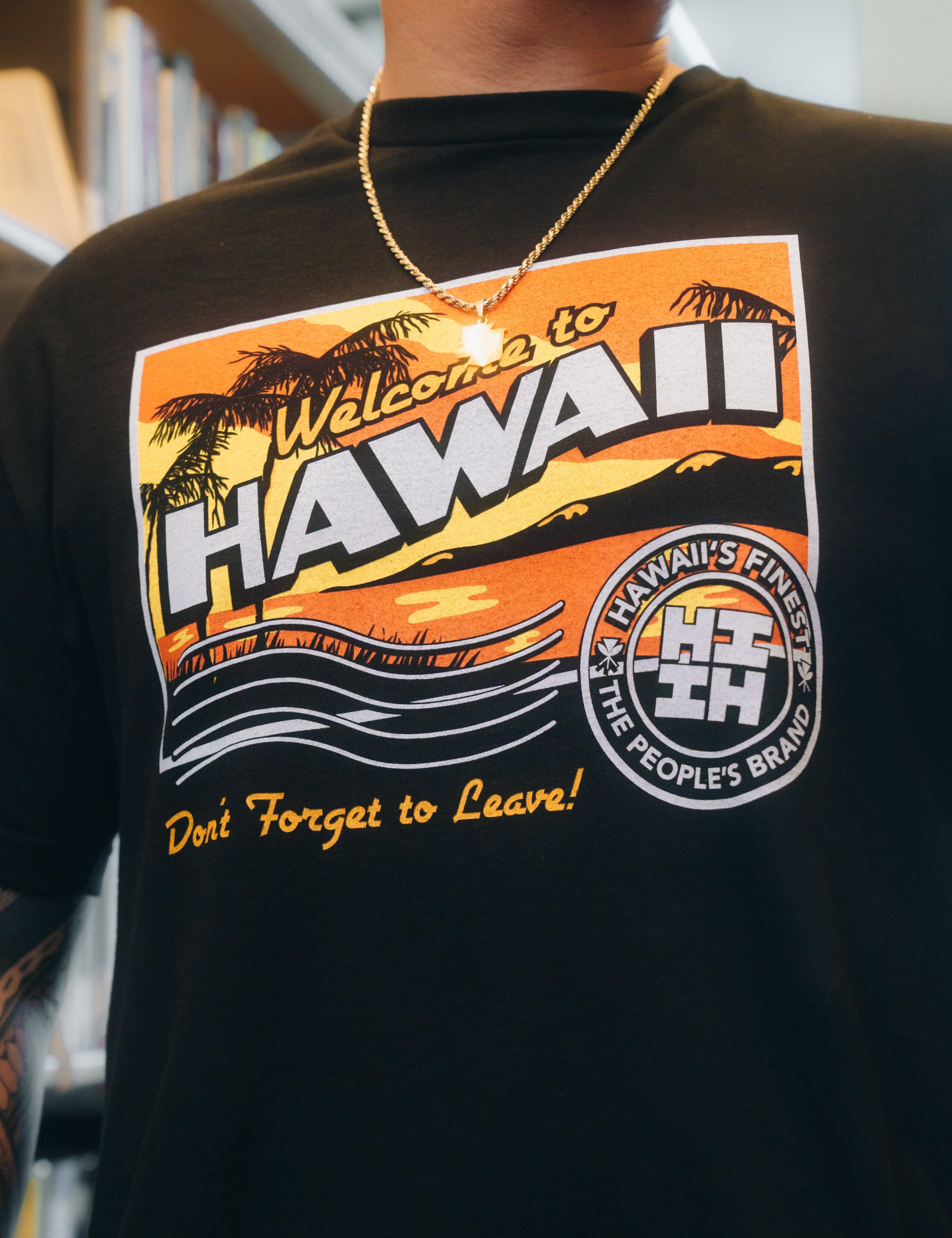 POSTCARD SUNSET T-SHIRT Shirts Hawaii's Finest 