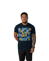 QUILT LOGO NAVY T-SHIRT