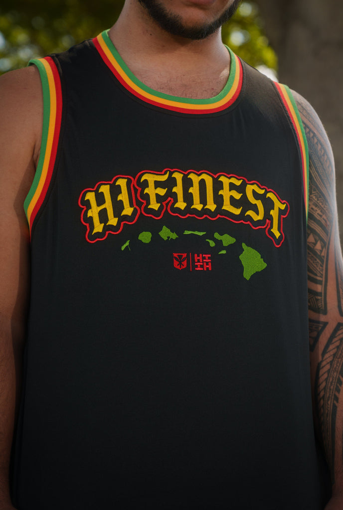 RASTA ISLANDS STREETWEAR JERSEY Jersey Hawaii's Finest 