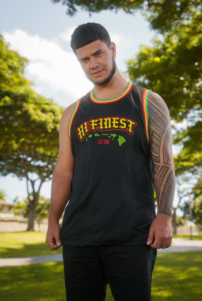 RASTA ISLANDS STREETWEAR JERSEY Jersey Hawaii's Finest 