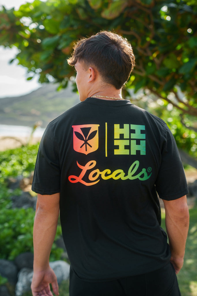 RASTA LOCALS T-SHIRT COLLAB Shirts Hawaii's Finest 