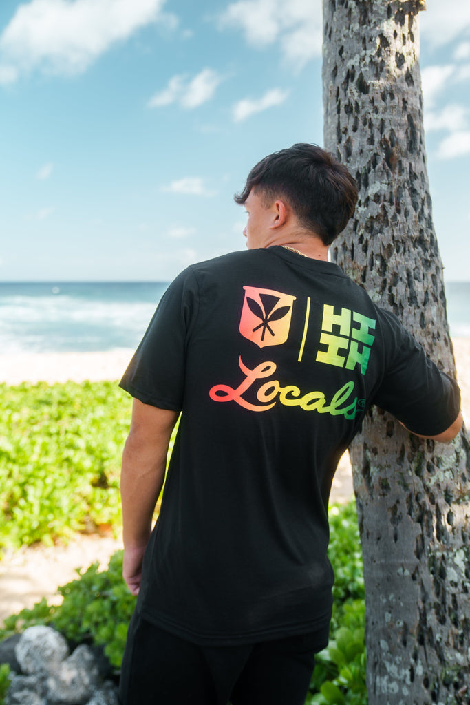 RASTA LOCALS T-SHIRT COLLAB Shirts Hawaii's Finest 