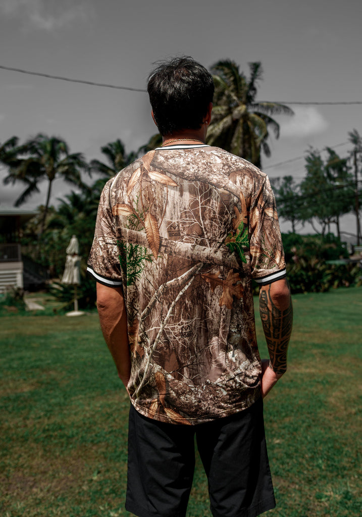 REAL TREE COLLAB SOFTBALL JERSEY Jacket Hawaii's Finest 