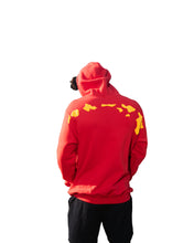 RED & YELLOW KEEP HAWAIIAN LANDS HOODIE Jacket Hawaii's Finest 