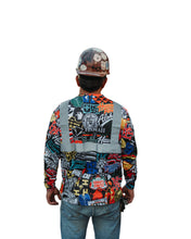 REFLECTIVE STICKERBOMB DRI-FIT LONGSLEEVE Jacket Hawaii's Finest 