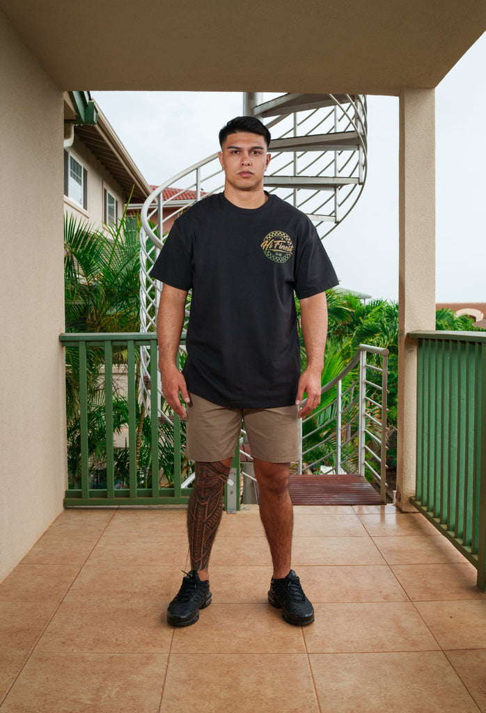 RETRO CIRCLE CAMO T-SHIRT Shirts Hawaii's Finest MEDIUM 