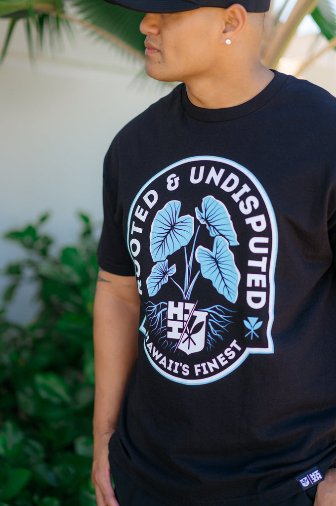 ROOTED BABY BLUE T-SHIRT Shirts Hawaii's Finest 