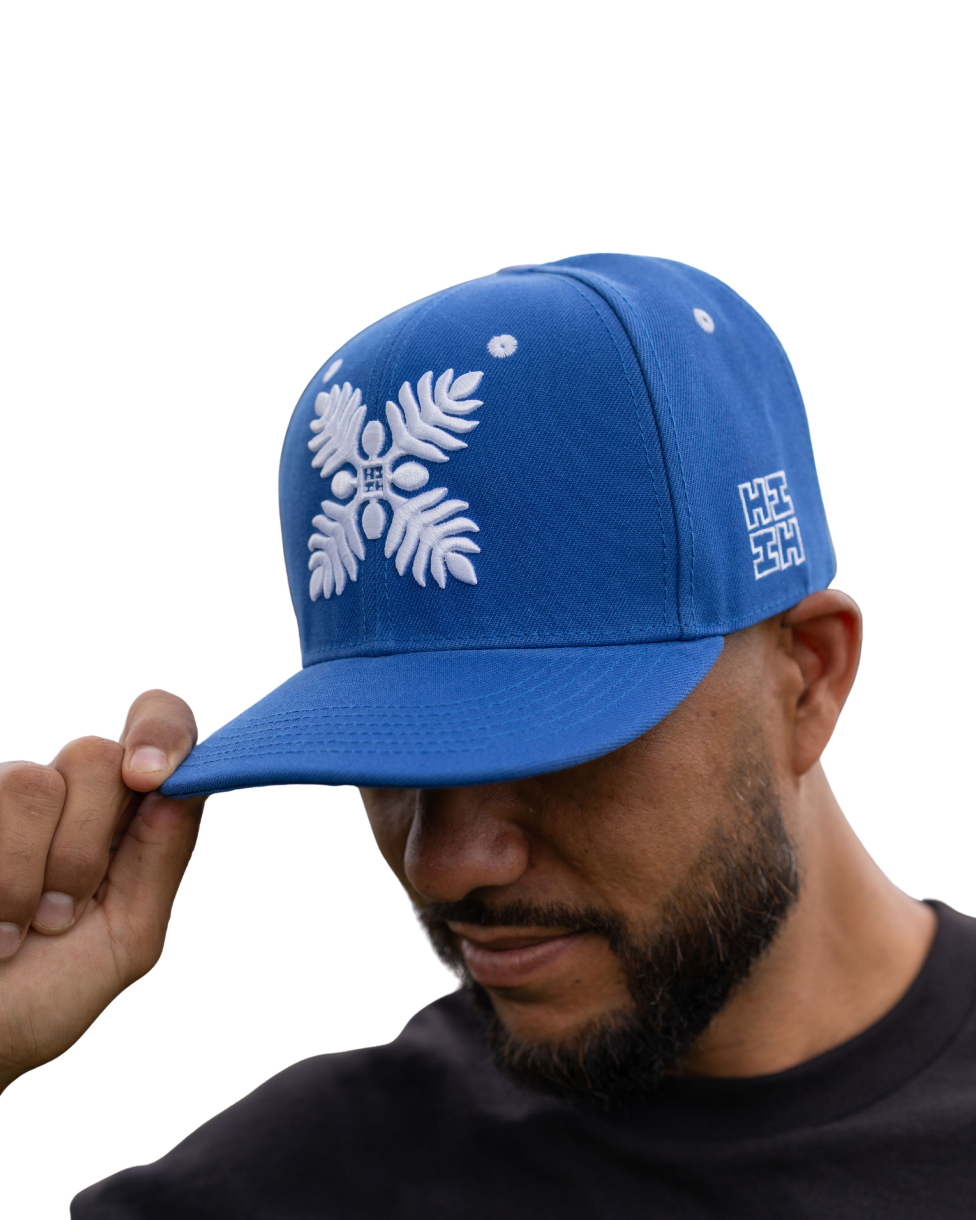 ROYAL BLUE QUILT HAT Hat Hawaii's Finest 