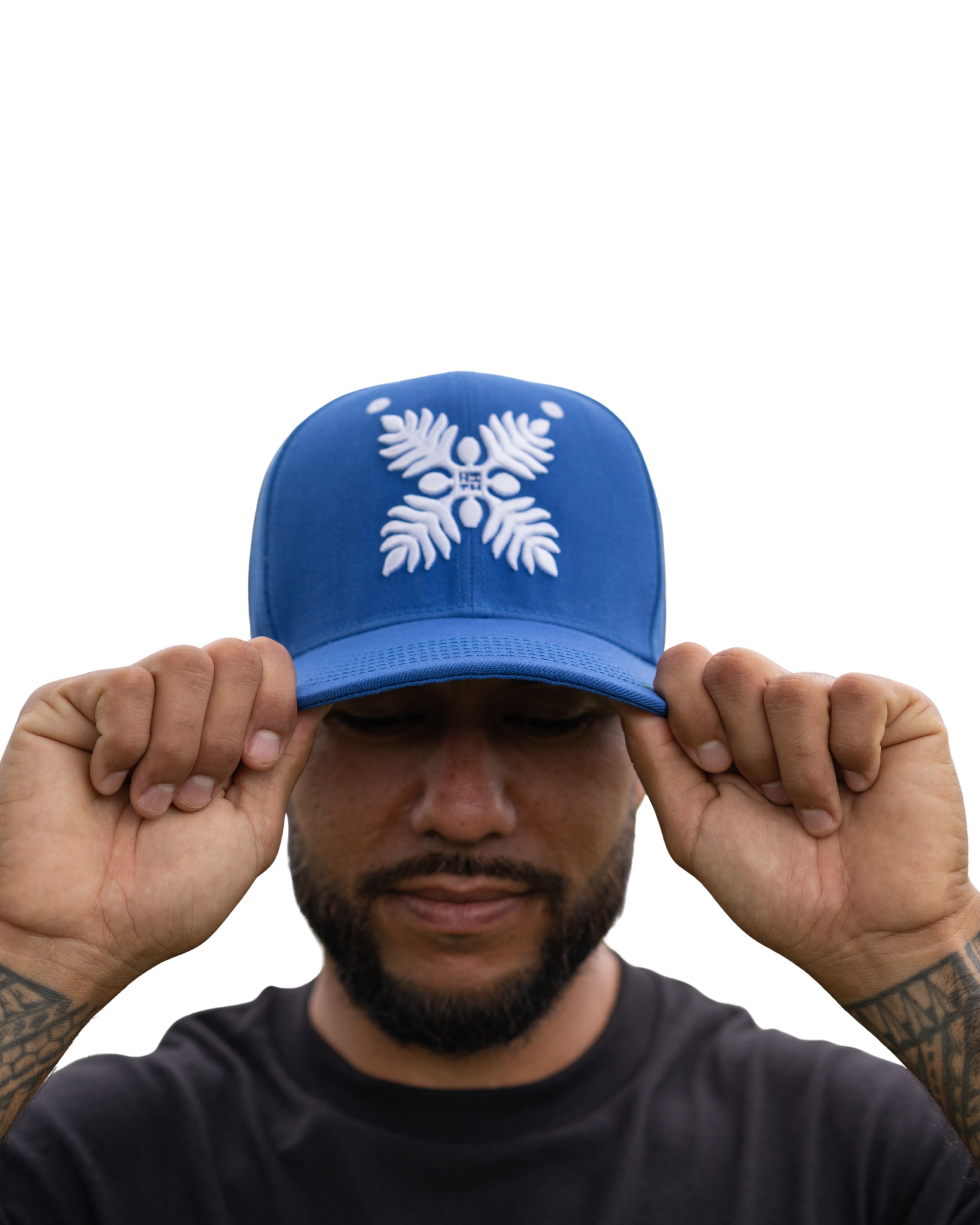 ROYAL BLUE QUILT HAT Hat Hawaii's Finest 