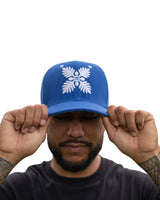 ROYAL BLUE QUILT HAT