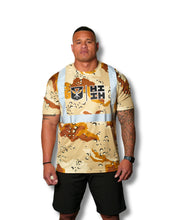 SAFETY DESERT CAMO DRI-FIT T-SHIRT Jacket Hawaii's Finest SMALL 