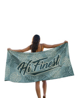 SAGE MONSTERA TOWEL