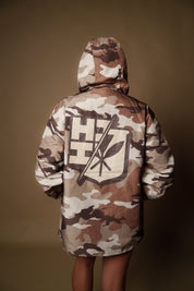 SAND CAMO RAIN JACKET Jacket Hawaii's Finest 