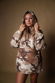 SAND CAMO RAIN JACKET Jacket Hawaii's Finest X-SMALL 