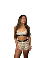 SAND CAMO WOMEN'S BRA