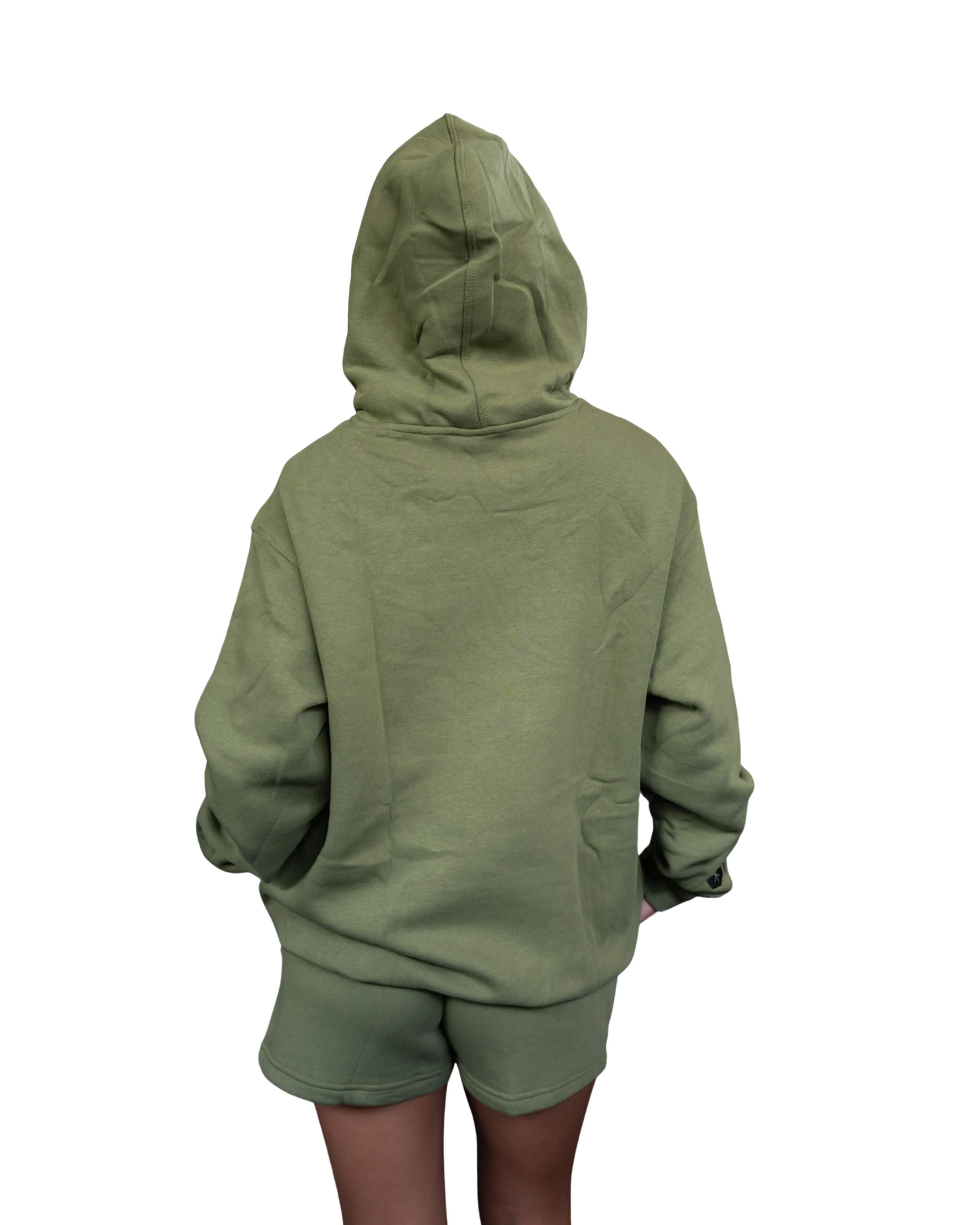 SIMPLE MILITARY & BLACK HOODIE Jacket Hawaii's Finest 