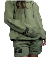 SIMPLE MILITARY & BLACK HOODIE Jacket Hawaii's Finest 