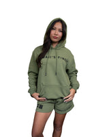 SIMPLE MILITARY & BLACK HOODIE