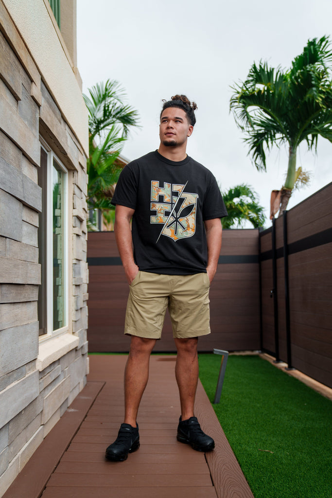 SPLIT DESERT STORM EARTH T-SHIRT Shirts Hawaii's Finest 