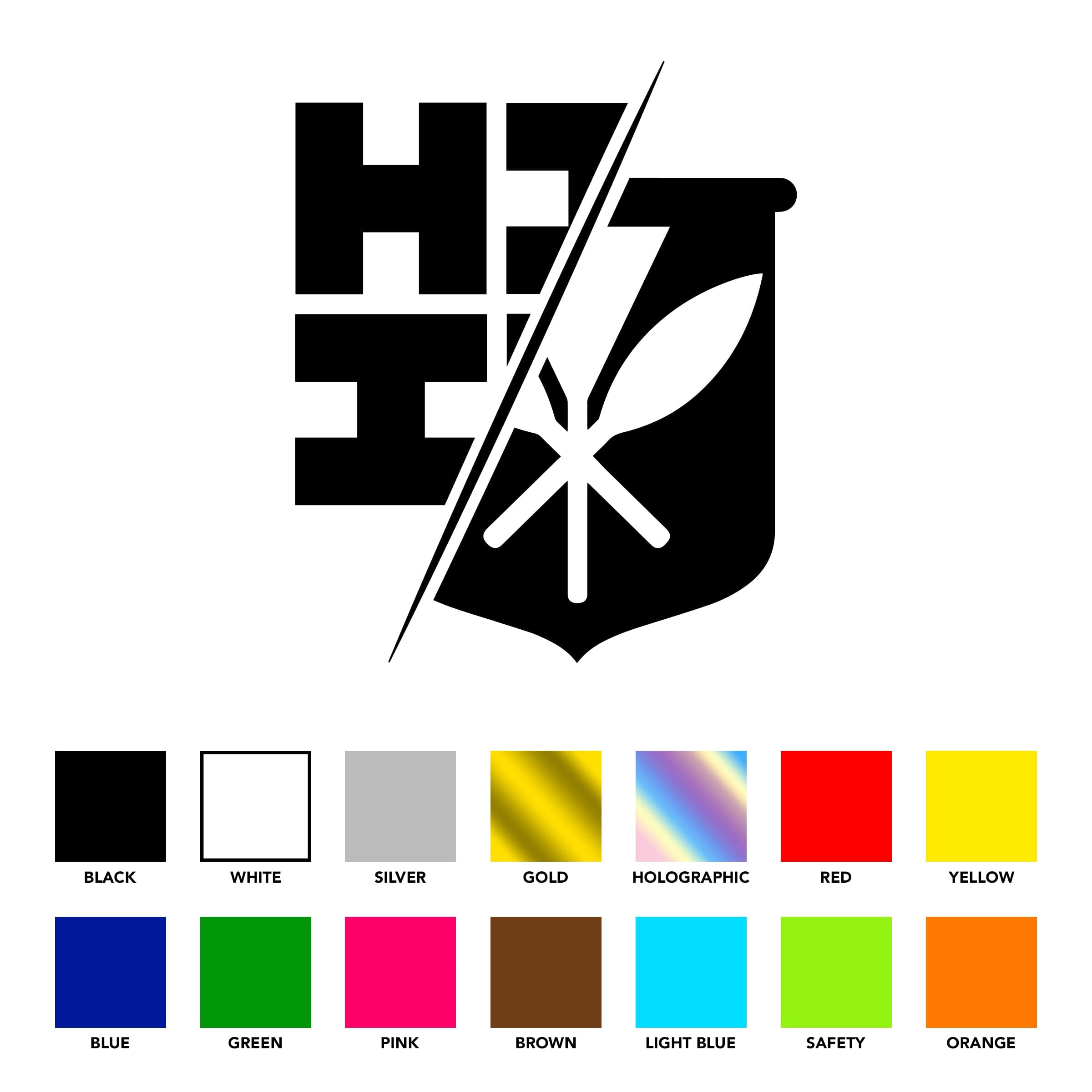 SPLIT LOGO STICKERS (ALL SALES FINAL) – Hawaii's Finest