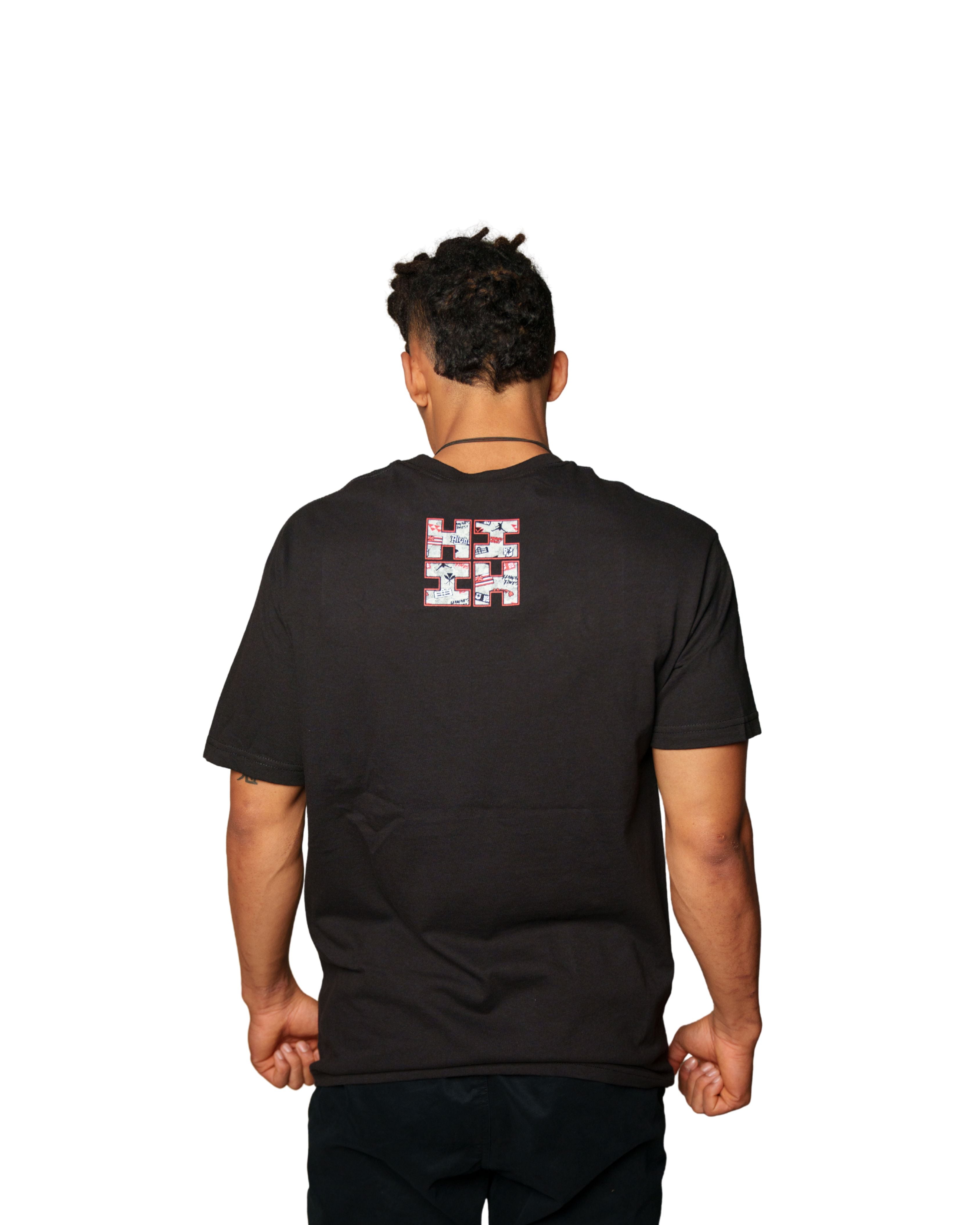 STREET COLLAGE LOGO RED T-SHIRT Shirts Hawaii's Finest 
