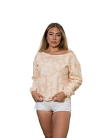 TAN PIKAKE LEI O-T-S SWEATER