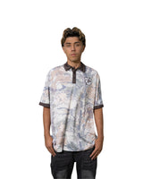 TAN TREE CAMO GOLF SHIRT