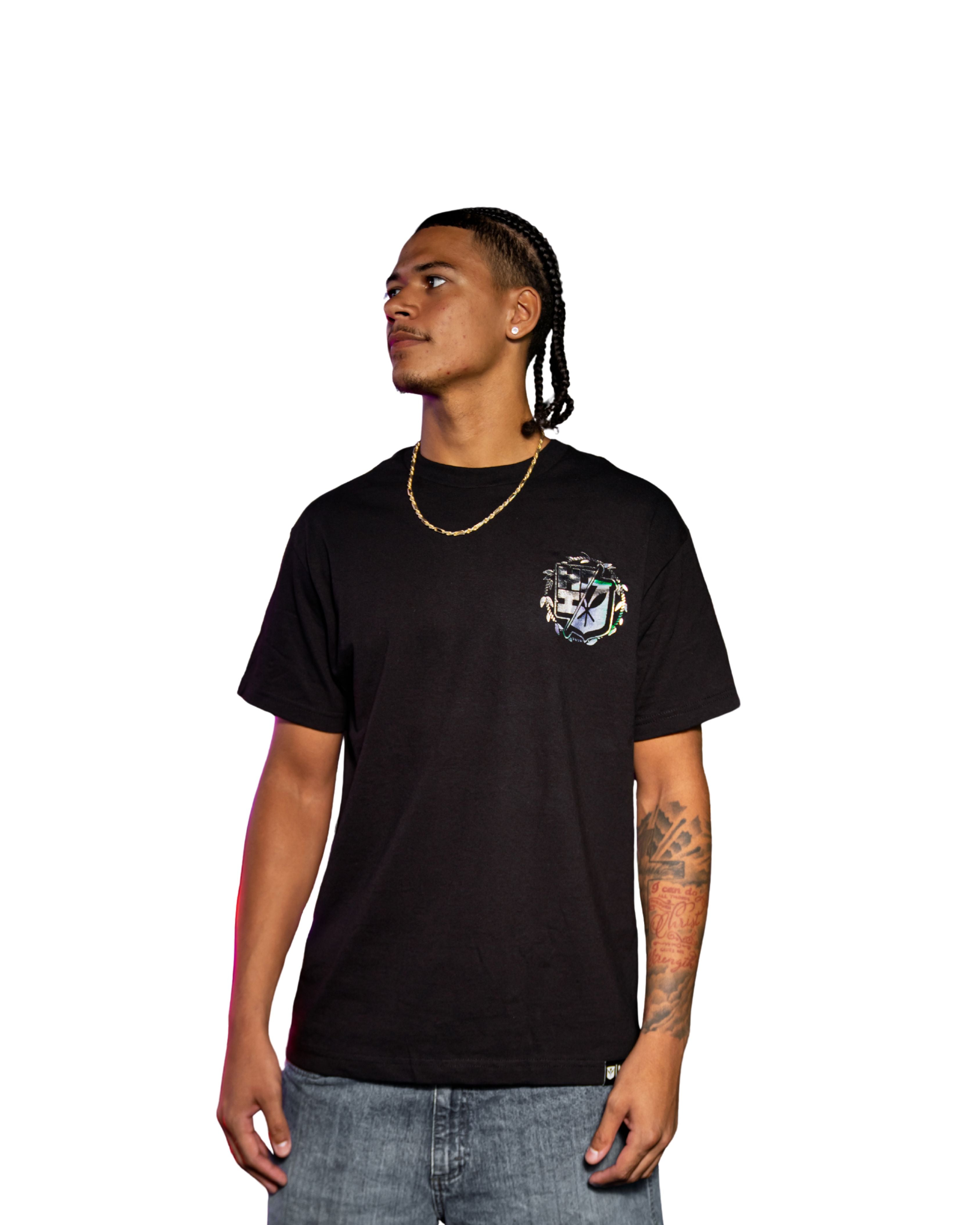 TI-LEAF CIRCLE SILVER T-SHIRT Shirts Hawaii's Finest 