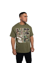 TREE CAMO MIX MILITARY T-SHIRT Shirts Hawaii's Finest MEDIUM 