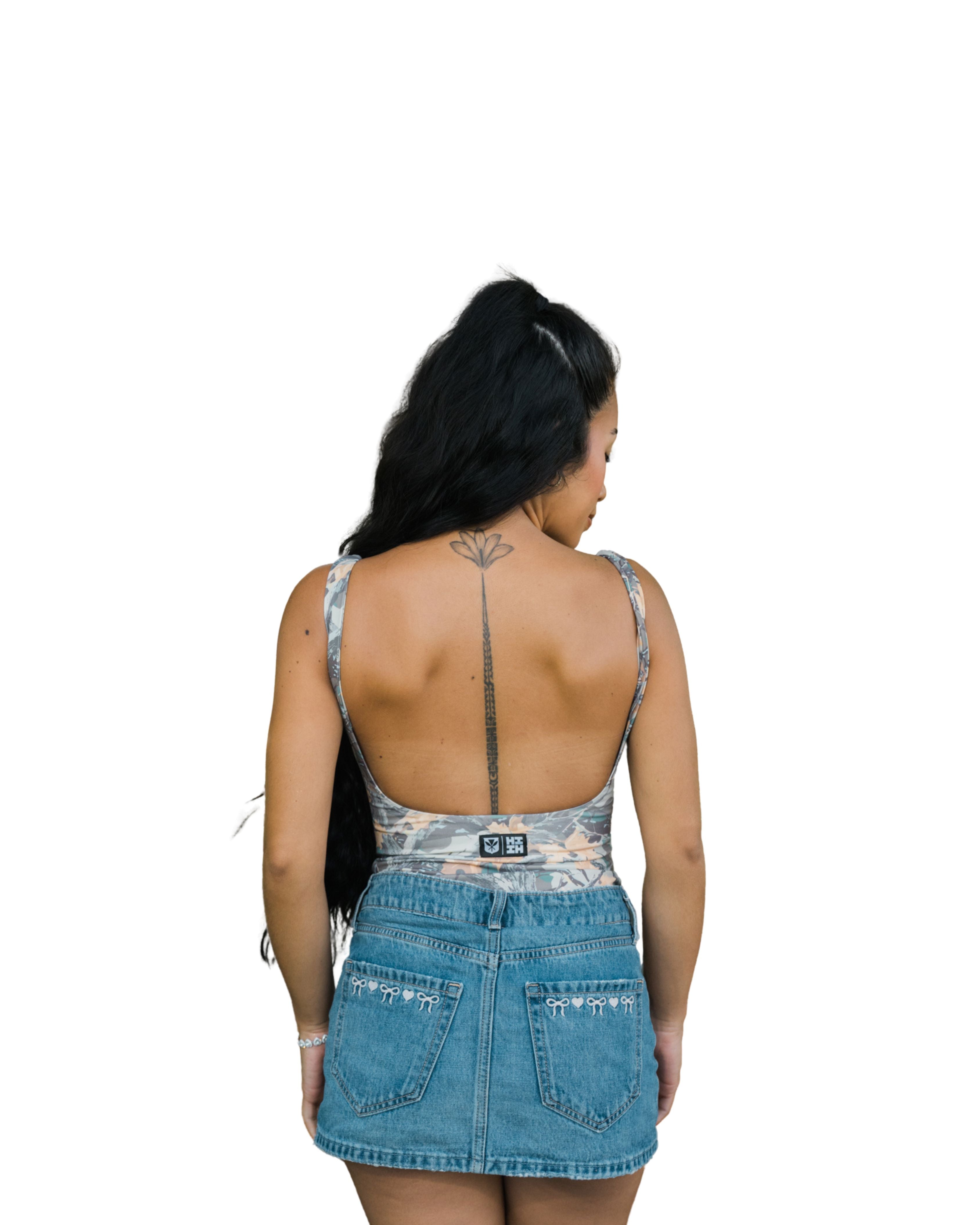 TREE CAMO TANK BODYSUIT Hawaii's Finest 