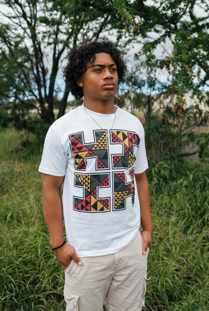 TRI LOGO RASTA T-SHIRT Shirts Hawaii's Finest MEDIUM 