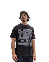 TRIANGLE FLAG GRAY T-SHIRT