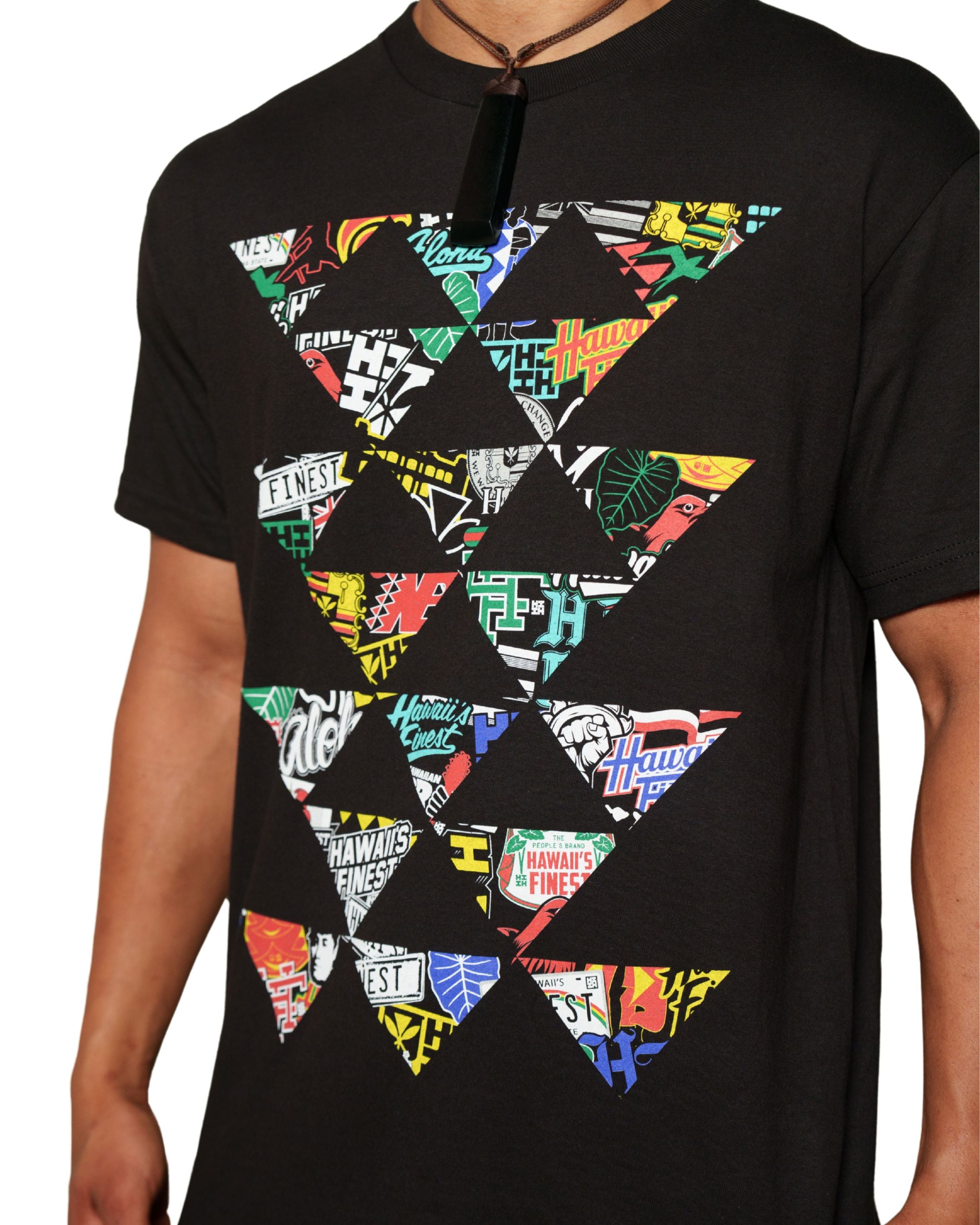 TRIANGLEBOMB COLOR T-SHIRT Shirts Hawaii's Finest 