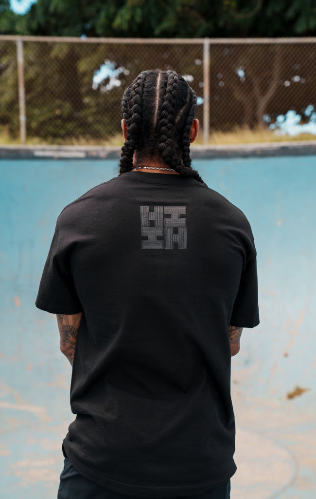 TRIBAL ALL BLACK T-SHIRT Shirts Hawaii's Finest 