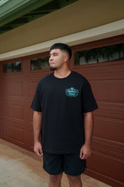 TRIBAL SIGN TEAL T-SHIRT Shirts Hawaii's Finest 