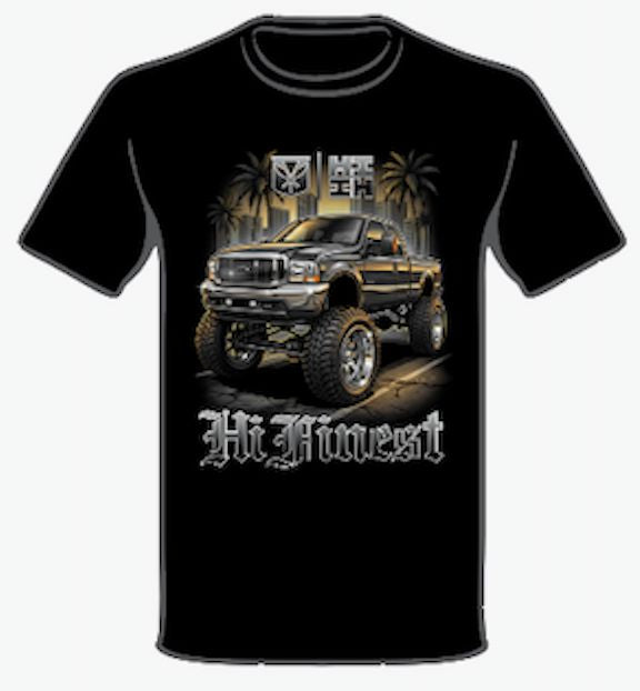 TRUCK CRUISE FORD GRAPHIC TEE Shirts Hawaii's Finest 