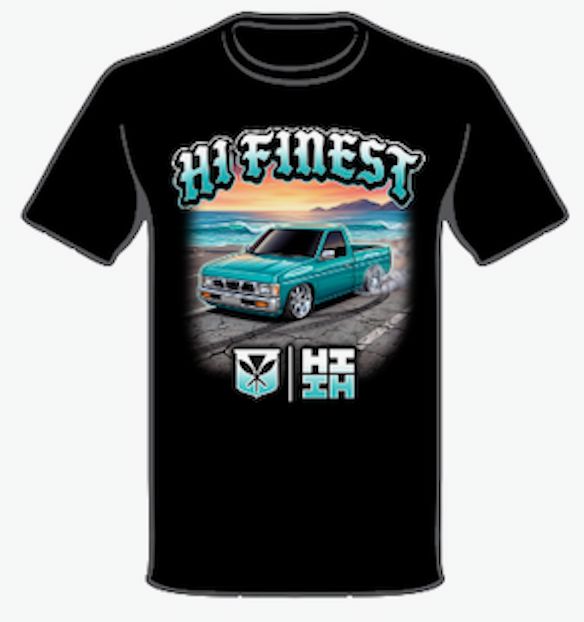 TRUCK CRUISE HARD BODY GRAPHIC TEE Shirts Hawaii's Finest 